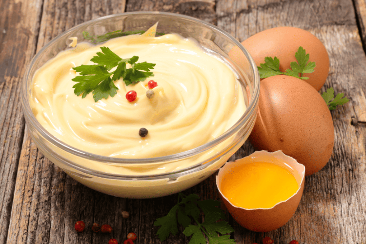 mayonnaise dans un pot